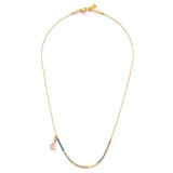 Japanese Seeded Necklace Sky