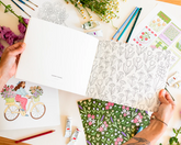 Wild Flora Colouring Book