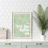 Put the Kettle On Print A4