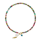 Aelia Sardine Beaded Necklace