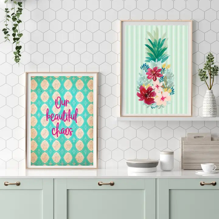 Fairy Bread Designs Our Beautiful Chaos Print - A4