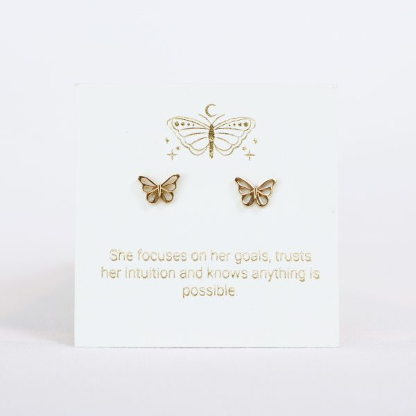 Love Lunamei Earrings - Butterfly