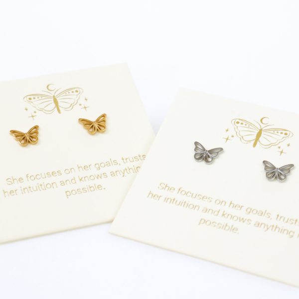 Love Lunamei Earrings - Butterfly