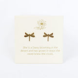 Love Lunamei Earrings - Dragonfly Silver