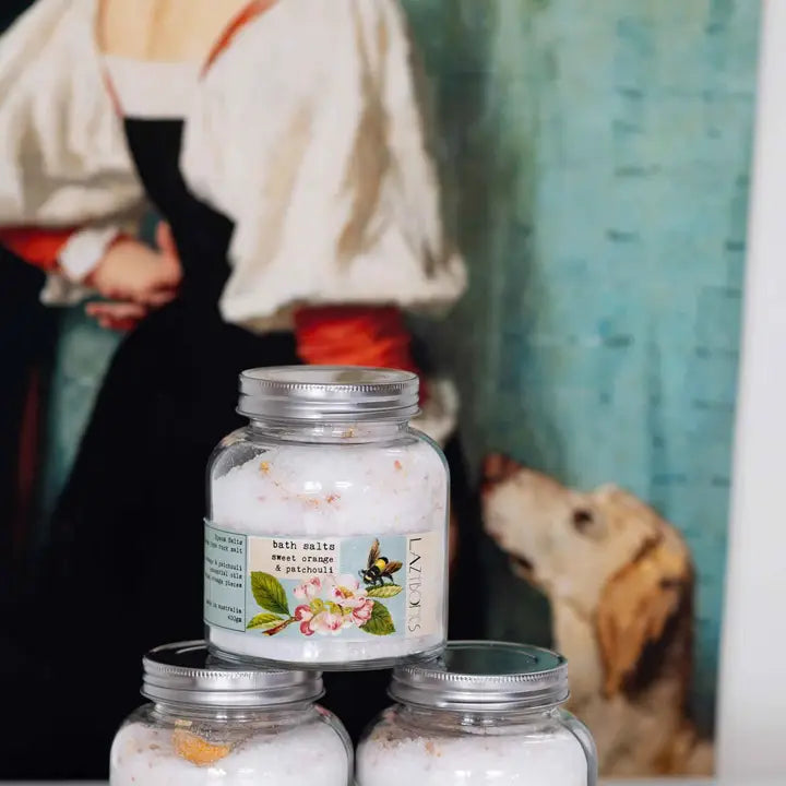 Lazybones - Sweet Orange and Patchouli Bath Salts