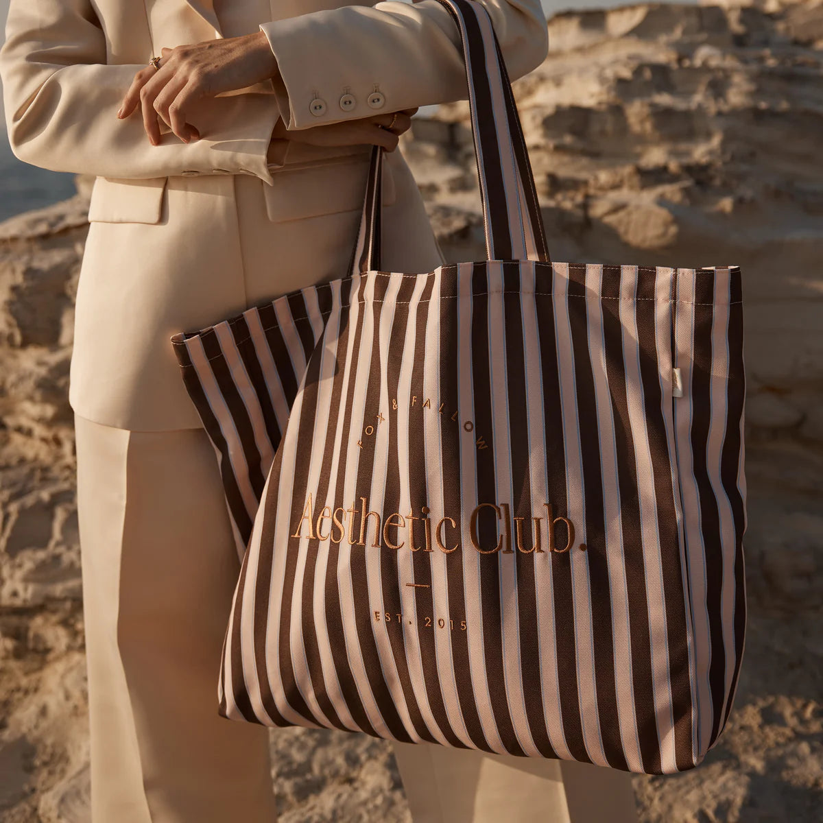 F&F Aesthetic Club Weekend Bag - Chocolate