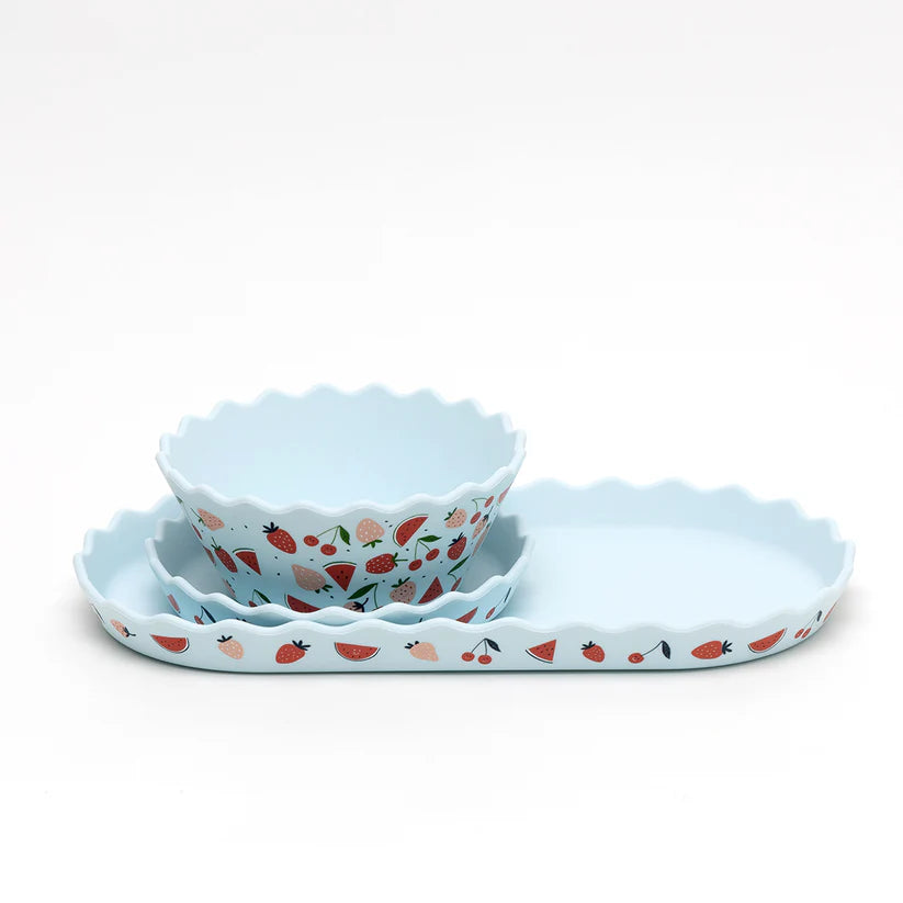 Chino Club - Blue Fruits Dinnerware Set