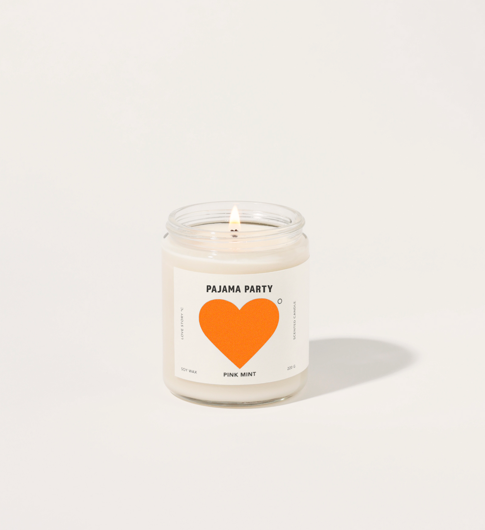 Pink Mint Candle - Pajama Party