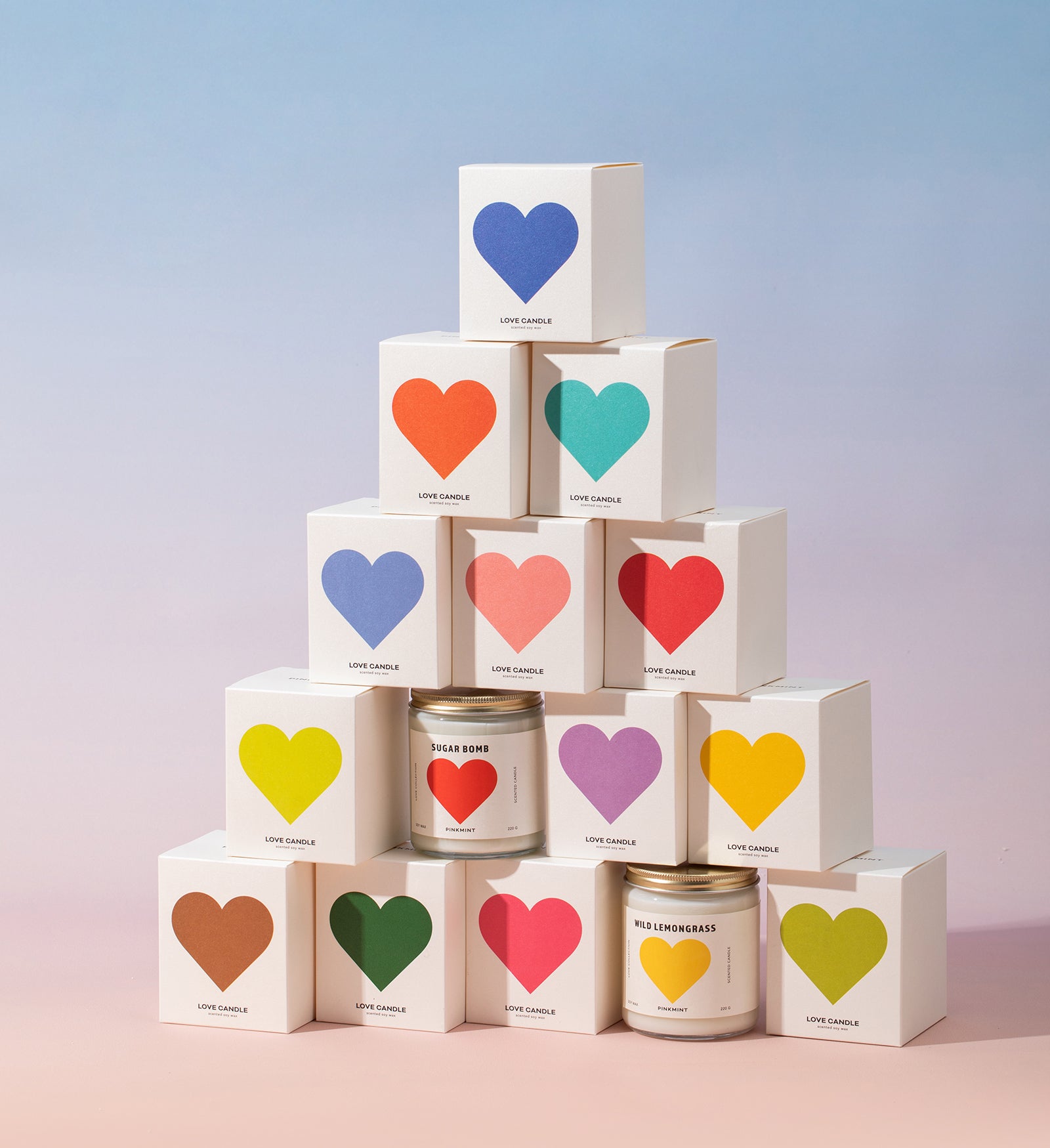 Pink Mint Candle - Pajama Party