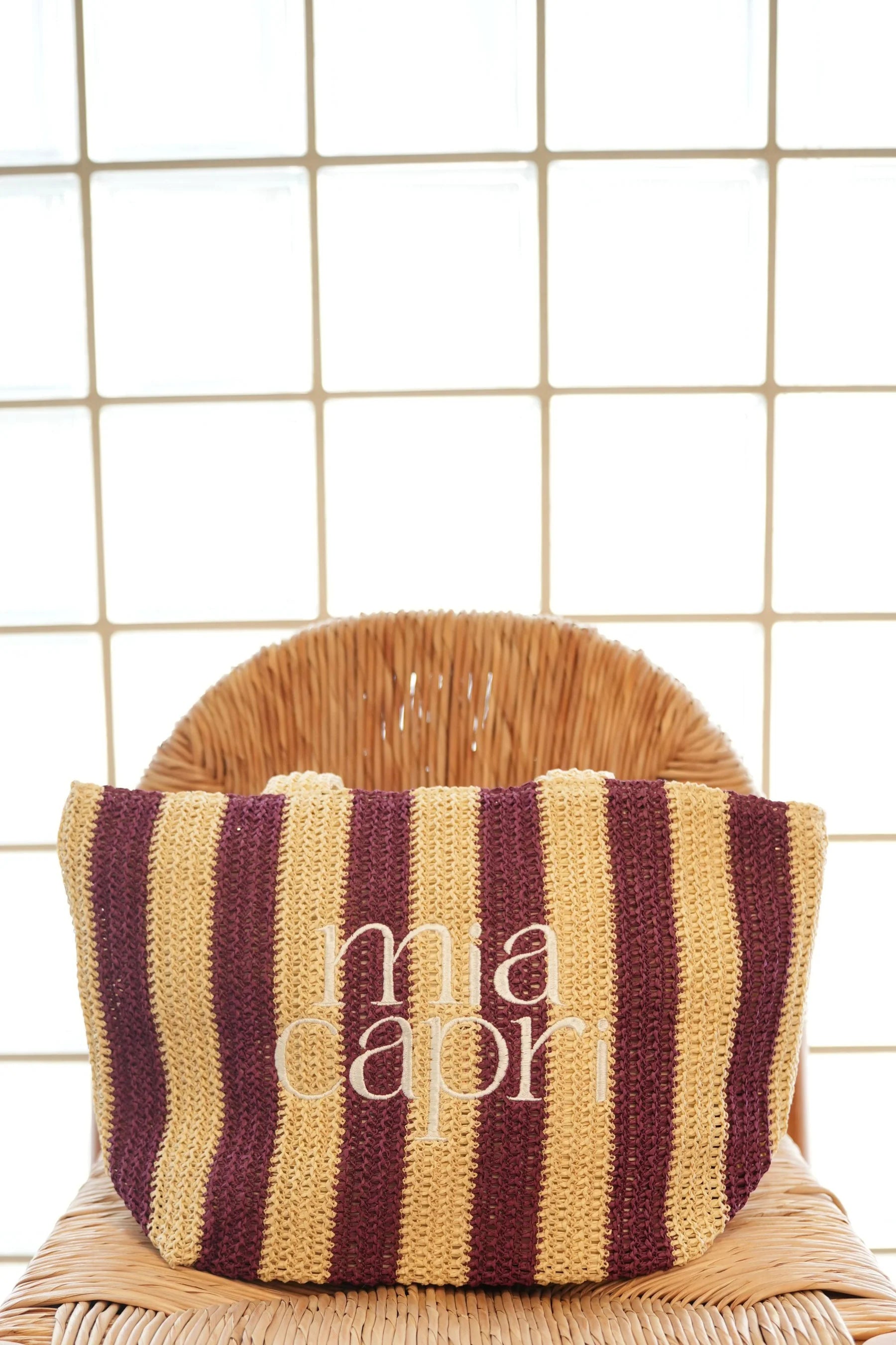 Mia Capri Beach Bag