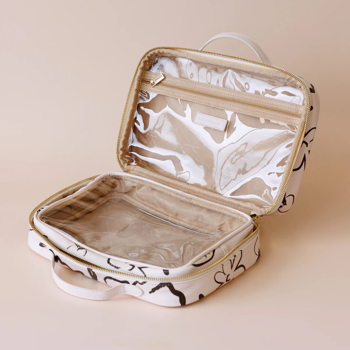 A Fox and Fallow Amalfi Cosmetic Bag