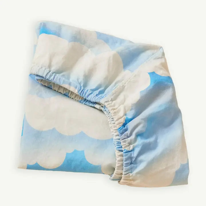 Head in the Clouds - Organic Cotton Fitted Sheet