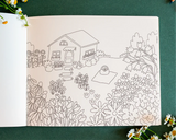 Wild Flora Colouring Book