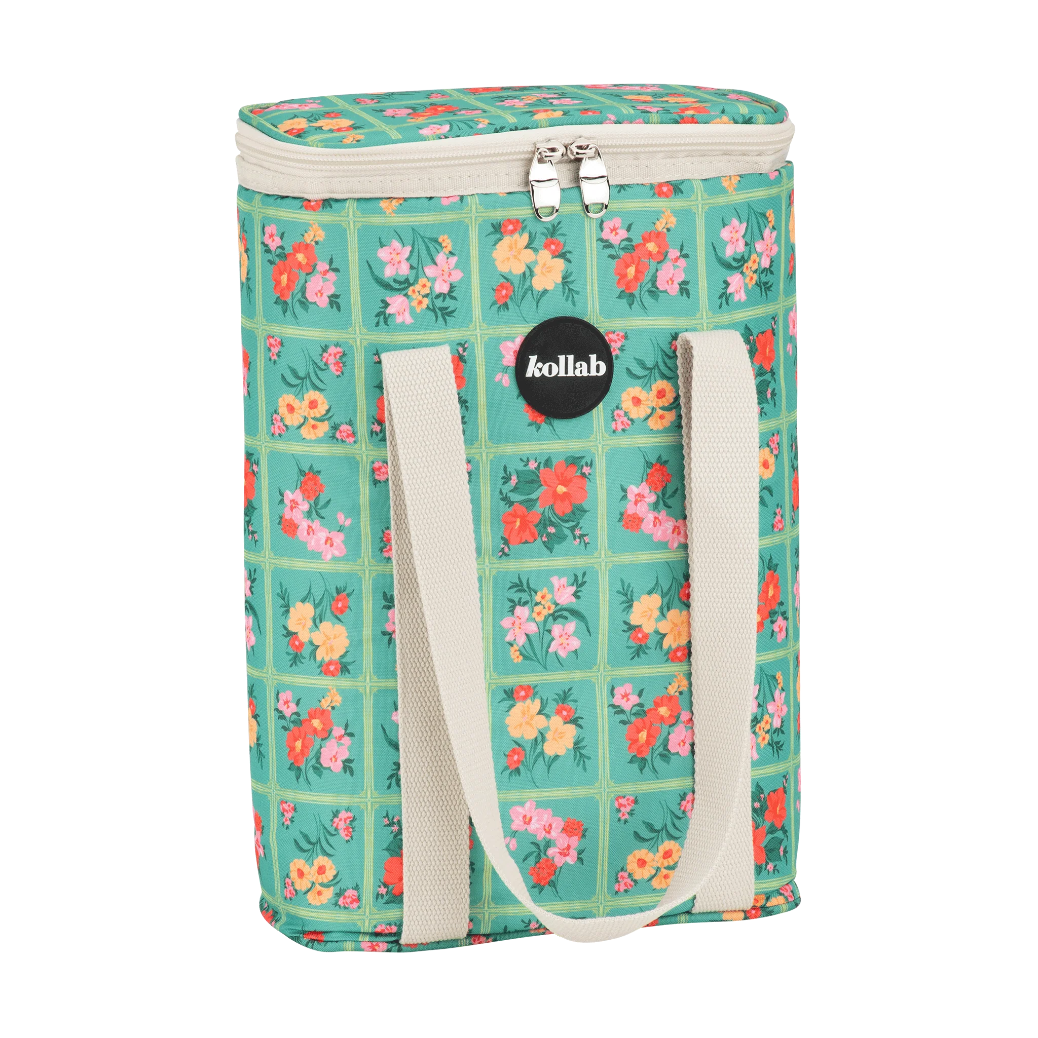 A Kollab Wine Cooler Bag Vintage Patch