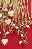 A Mosk Leopard Charm Necklace