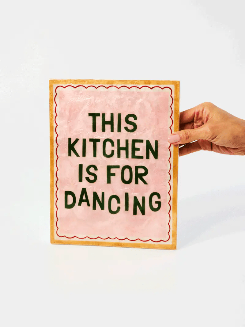 This Kitchen is for Dancing Wall Tile