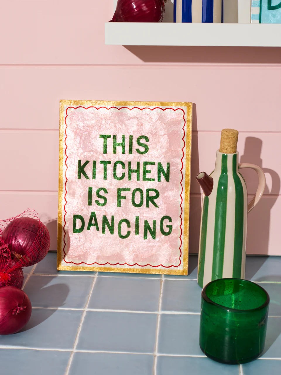 This Kitchen is for Dancing Wall Tile