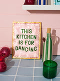 This Kitchen is for Dancing Wall Tile