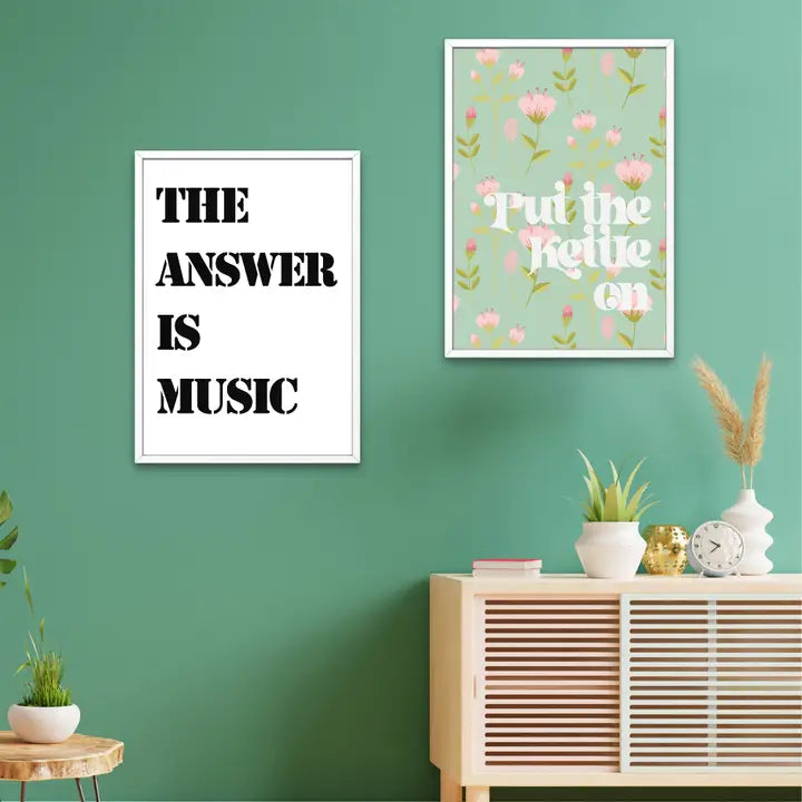 Put the Kettle On Print A4