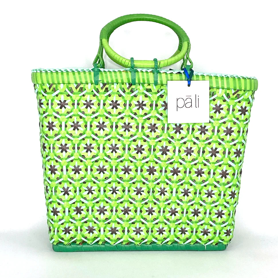 Pali Basket Medium Passionfruit Handwoven Basket