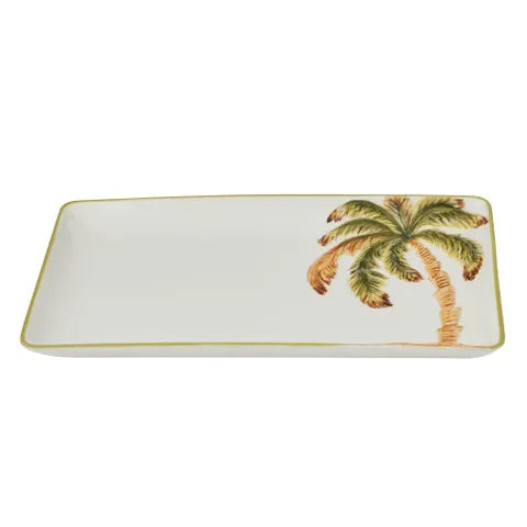 Palmera Ceramic Platter -