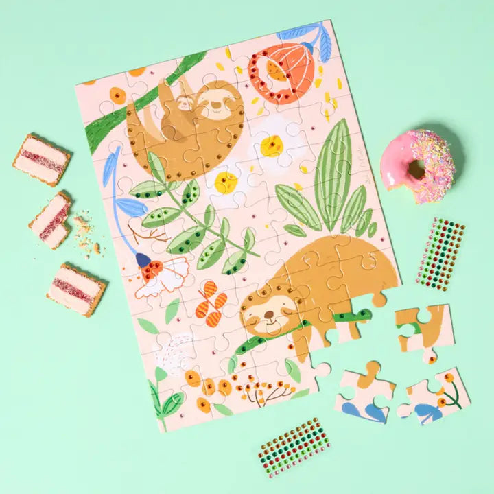 Who's a Cute Little Sloth Puzzle